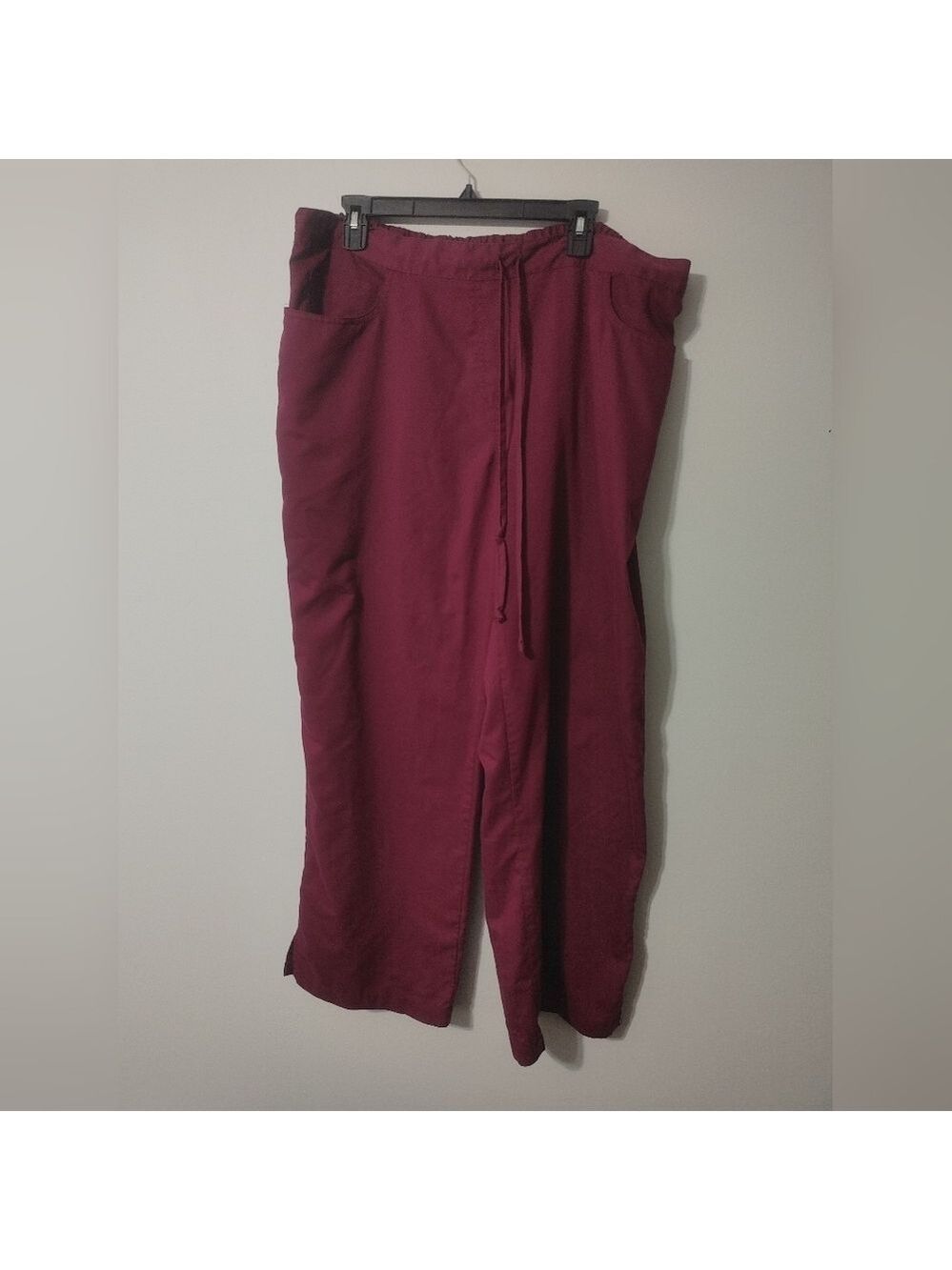 Grey's Anatomy Women's Burgundy Scrub Pants 2XL